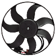 2015 Volkswagen Jetta S - Radiator Fan Driver Side, 4 Cyl 2.0L, Single fan