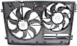 2012 Volkswagen Jetta - Radiator Fan 4 Cyl 2.0L, Sedan/Wagon, Dual fan