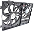 2012 Volkswagen Jetta - Radiator Fan 4 Cyl 2.0L, Sedan/Wagon, Dual fan