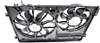2012 Volkswagen Jetta - Radiator Fan 4 Cyl 2.0L, Sedan/Wagon, Dual fan