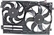 2012 Volkswagen Jetta - Radiator Fan 4 Cyl 2.0L, Sedan/Wagon, Dual fan