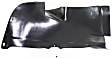 Front, Passenger Side, Front Section Fender Liner