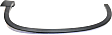 Front, Driver Side Fender Trim, Textured Black, 1 Piece Type