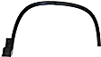 Front, Driver Side Fender Trim, Textured Black, 1 Piece Type