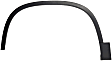 2012-2017 Volkswagen Tiguan - Front, Driver Side Fender Trim, Textured Black