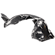  Front, Passenger Side Fender Liner, Sedan, Except GLI Model