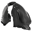  Front, Driver Side Fender Liner, Sedan, Except GLI Model