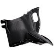 Front, Driver Side, Front Section Fender Liner, Hatchback, With Hole