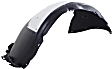 2015-2019 Volkswagen Golf Sportwagen - Front, Passenger Side, Rear Section Fender Liner
