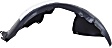 2015-2019 Volkswagen Golf Sportwagen - Front, Passenger Side, Rear Section Fender Liner