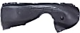 2015-2019 Volkswagen Golf Sportwagen - Front, Passenger Side, Rear Section Fender Liner