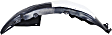 Front, Driver Side, Rear Section Fender Liner
