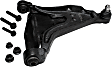 Front, Passenger Side, Lower Control Arm, With Ball Joint Assembly, With 2-Bolt Configuration