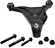 Front, Passenger Side, Lower Control Arm, With Ball Joint Assembly, With 2-Bolt Configuration