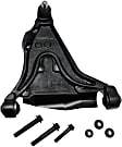 Front, Passenger Side, Lower Control Arm, With Ball Joint Assembly, With 2-Bolt Configuration