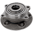 Front, Driver or Passenger Side Wheel Hub, With Bearing, 5 x 4.25 in. Bolt Pattern