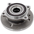 Front, Driver or Passenger Side Wheel Hub, With Bearing, 4 x 3.94 in. Bolt Pattern, 4 Cyl., 1.6L Engine, FWD