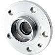 2007-2016 Volvo S80 - Front, Driver or Passenger Side Wheel Hub, With Bearing, 5 x 4.24 in. Bolt Pattern
