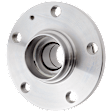 Rear, Driver or Passenger Side Wheel Hub, With Bearing, ABS Encoder, Non- Driven, 5 Studs