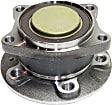 Rear, Driver or Passenger Side Wheel Hub, With Bearing, 5 x 4.25 in. Bolt Pattern, FWD