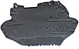 Front Engine Splash Shield, Sound Dampening Cover, Manual Transmission