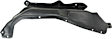 Passenger Side Engine Splash Shield, 4 Cyl., 2.0L Engine