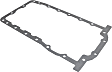 Oil Pan Gasket - Rubber, Direct Fit, Sold Individually