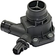 Thermostat Housing - Plastic, Direct Fit, Sold individually, Includes Sensor and Gasket