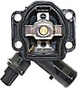 Thermostat Housing - Plastic, Direct Fit, Sold individually, Includes Sensor and Gasket
