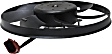 A/C Condenser Fan - Passenger Side Fan Blade and Motor, 150-Watt Motor
