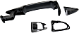 Front Or Rear, Passenger Side Primed Exterior Door Handle, Without Key Hole