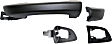 Front, Driver Side Primed Exterior Door Handle, Without Key Hole