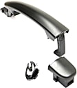 Front, Passenger Side or Rear, Driver or Passenger Side Primed Exterior Door Handle, Without Key Hole