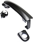 2012 Volkswagen Jetta - Front, Driver Side Primed Exterior Door Handle, With Key Hole