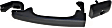 2010 Volvo V50 - Front, Driver Side Primed Exterior Door Handle, With Key Hole