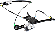 2001 Volkswagen Cabrio - Front, Driver Side Power Window Regulator, Without Motor