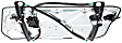 Front, Driver Side Window Regulator, Power, with Panel, without Motor, Hatchback