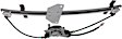 2004 Volvo S40 T5 - Front, Passenger Side Power Window Regulator, With Motor, Old Body Style
