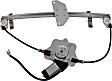 2004 Volvo S40 - Front, Driver Side Power Window Regulator, With Motor, Old Body Style