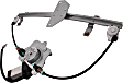 2004 Volvo S40 - Front, Driver Side Power Window Regulator, With Motor, Old Body Style