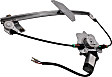 2004 Volvo S40 - Front, Driver Side Power Window Regulator, With Motor, Old Body Style