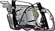 2016 Volkswagen CC - Front, Passenger Side Power Window Regulator, Without Motor