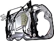 2016 Volkswagen CC - Front, Passenger Side Power Window Regulator, Without Motor