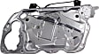 2016 Volkswagen CC - Front, Passenger Side Power Window Regulator, Without Motor