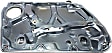 Front, Driver Side Power Window Regulator, Without Motor