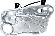 2008 Volkswagen Jetta City - Front, Passenger Side Power Window Regulator, Without Motor, 4-Door