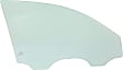 Front, Passenger Side Door Glass, Green Tint, Without Clips, Replaces NAGS No. FD25128 GTNN