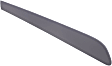 Rear, Passenger Side Door Molding and Beltlines, Primed