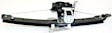 2001 Volvo V70 - Rear, Driver Side Power Window Regulator, With Motor