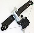 2001 Volvo V70 - Rear, Driver Side Power Window Regulator, With Motor